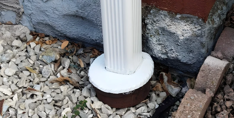 downspout installation and extentions